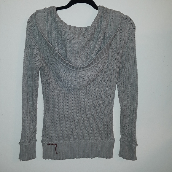 SWEATER DISTRESSED Project Vintage Distressed Hooded Sweater - Picture 2 of 8